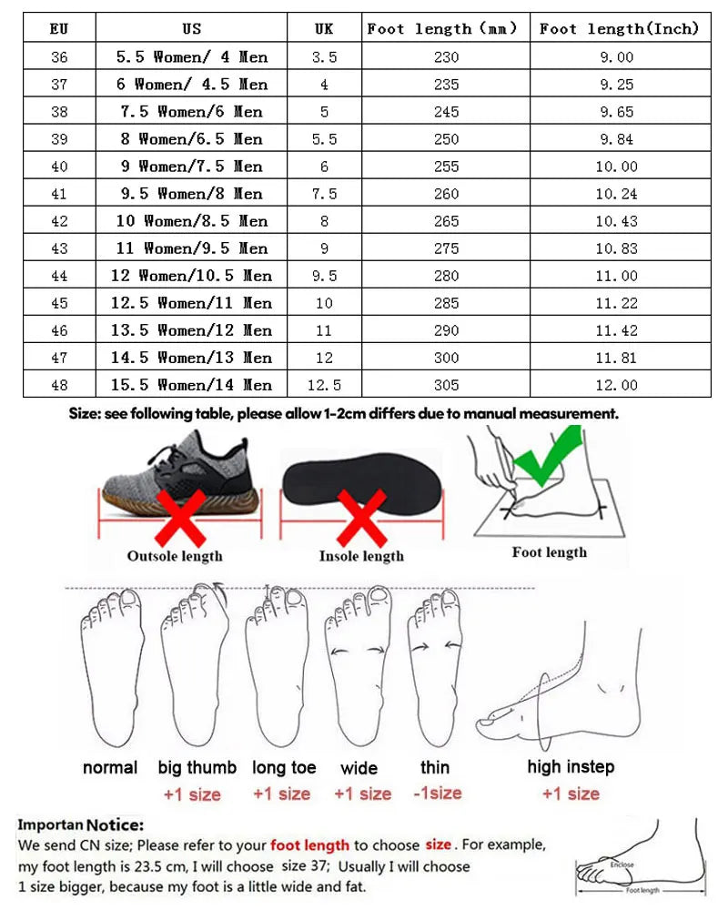 SUADEX Men Work Boots Anti-smashing Safety Motorcycle Combat Boots