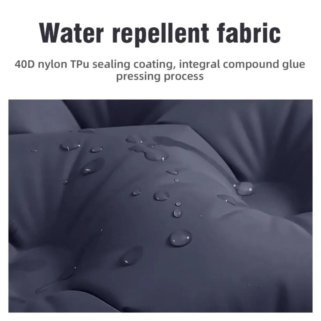 Foldable Outdoor Camping Inflatable Mattress - Warm, Ultra-Wide, Thick, Ultra-Light - Double-Use for Indoor Sleeping, Macgyverzoutpost
