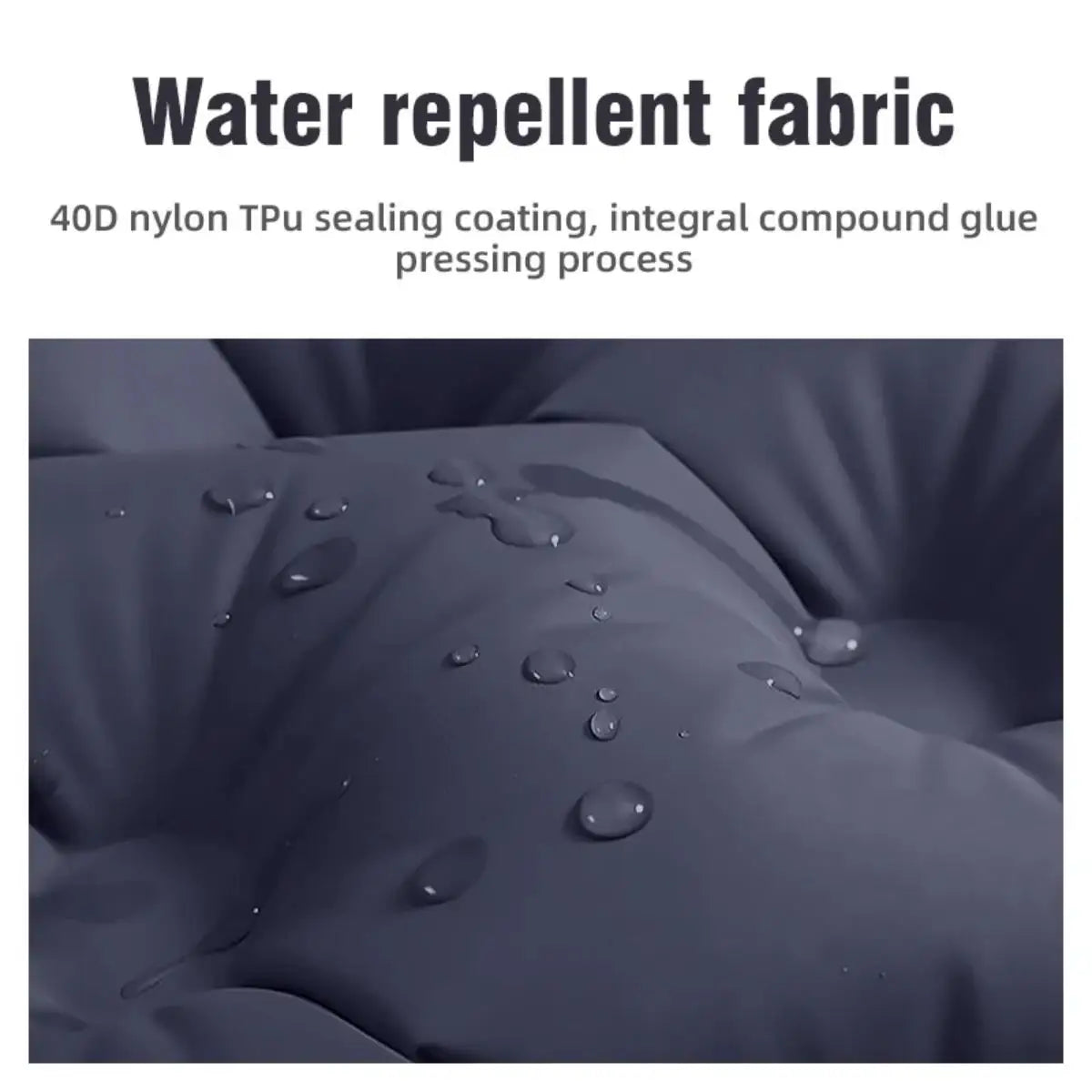 Foldable Outdoor Camping Inflatable Mattress - Warm, Ultra-Wide, Thick, Ultra-Light - Double-Use for Indoor Sleeping, Macgyverzoutpost