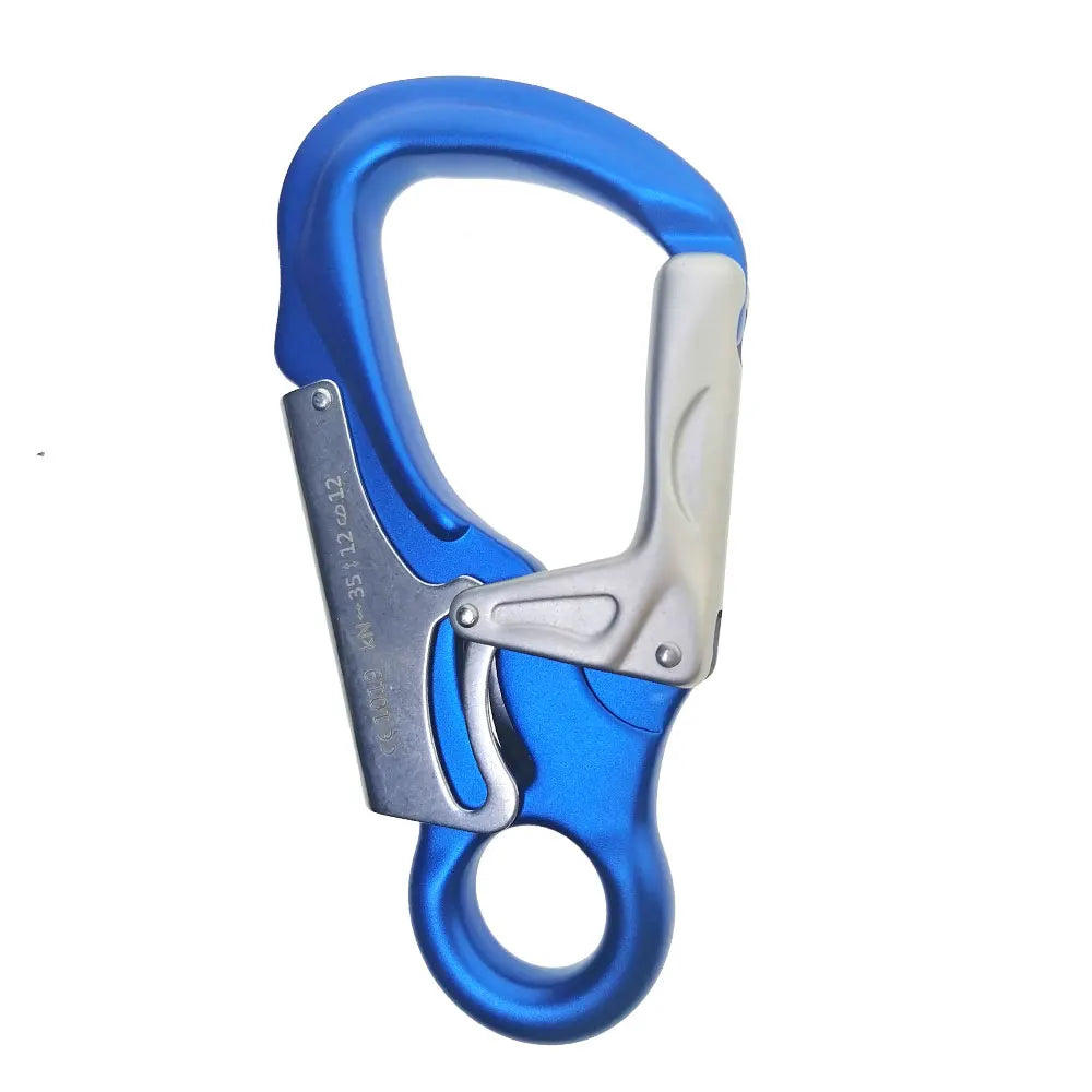 35KN Outdoor Rock Climbing Carabiner 30KN Mountaineering Downhill Safety Hook Via Ferrata Buckle Working At Height Equipment