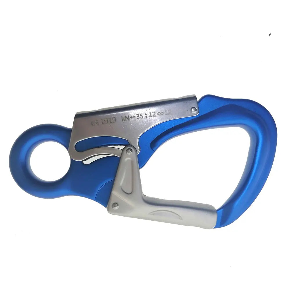 35KN Outdoor Rock Climbing Carabiner 30KN Mountaineering Downhill Safety Hook Via Ferrata Buckle Working At Height Equipment