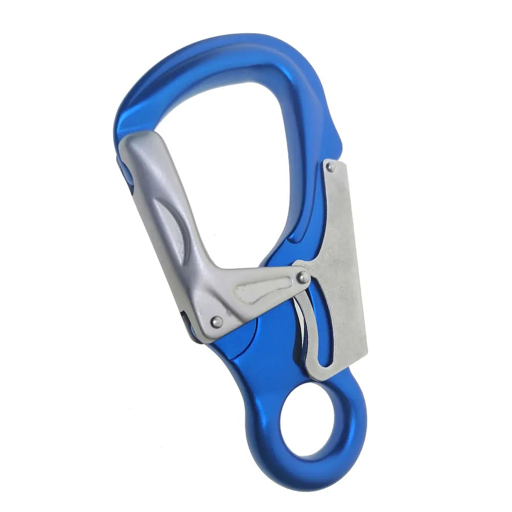 35KN Outdoor Rock Climbing Carabiner 30KN Mountaineering Downhill Safety Hook Via Ferrata Buckle Working At Height Equipment