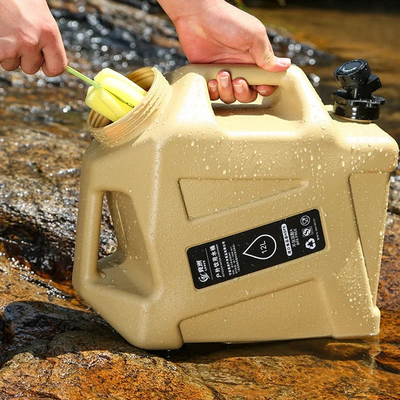 Large-Capacity Food-Grade Water Storage, Outdoor Storage Bucket, Suitable for Camping, Outdoor Gatherings and Travel Use