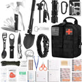 142-Piece Professional Survival And First Aid Kit with Carry Bag Ideal for Camping and Outdoor Adventure Lovers - Macgyverzoutpost