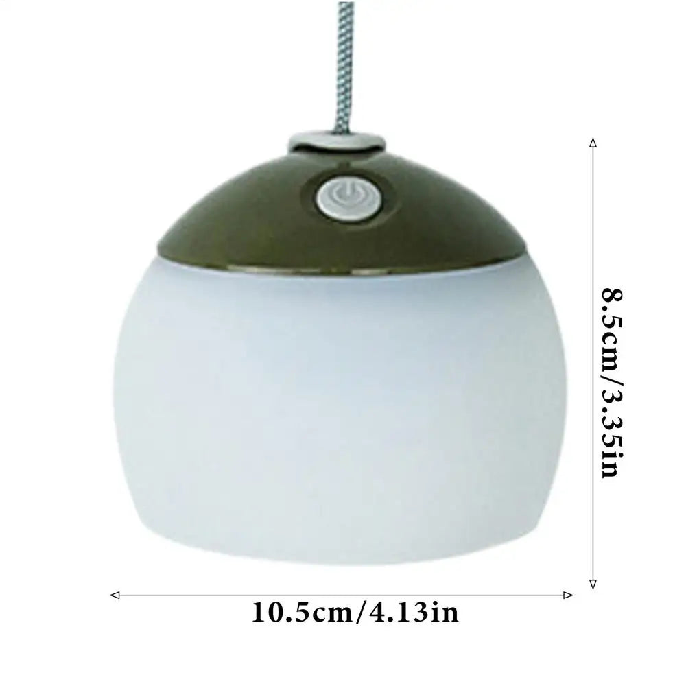 Camping Tent Light With Hook 4 Mode Adjustable LED Light Portable Outdoor Lantern Rechargeable LED Tent Lantern