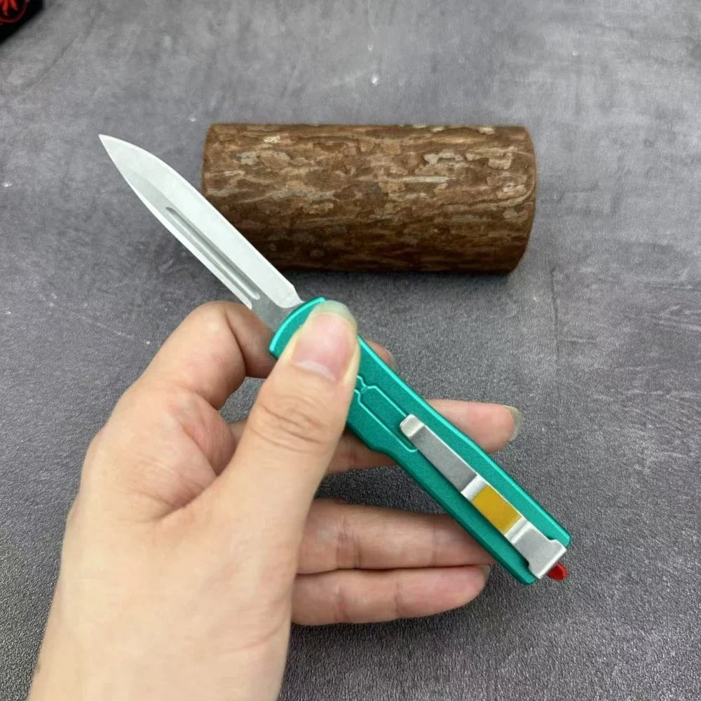 Multifunctional Drop Point Black Collectible Modern Folding Knives Outdoor Hunting Allows Easy Carrying Combat Tools Men's Gift