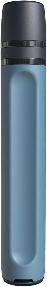 1 Pack Mountain Blue Portable Personal Water Filter Straw Outdoor Water Purifier F
