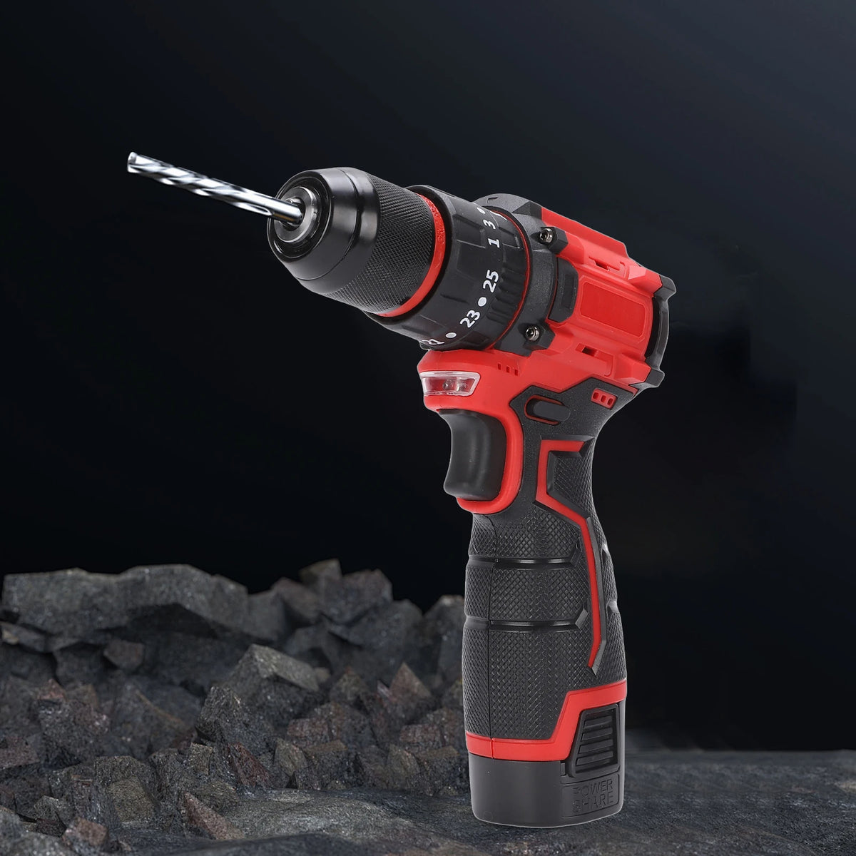 Cordless Drill and  Driver Set 16.8V Brushless Power Tool Kit with 3 Batteries Cordless Drill Kit Brushless Power Tool Kit
