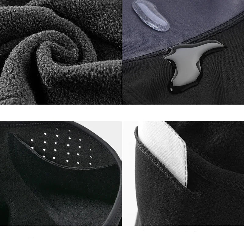 ROCKBROS Winter Face Mask Winter Cycling Climbing Hiking Fleece Thermal Keep Warm Windproof Motorcycle Cycling Balaclava - Macgyverzoutpost