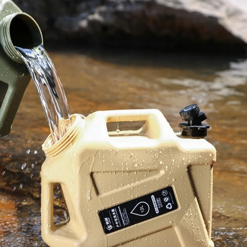 Large-Capacity Food-Grade Water Storage, Outdoor Storage Bucket, Suitable for Camping, Outdoor Gatherings and Travel Use
