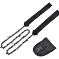 Portable Survival Chain Saw Chainsaws Emergency Camping Hiking Tool Pocket Pouch Outdoor Pocket Chain Saw - Macgyverzoutpost