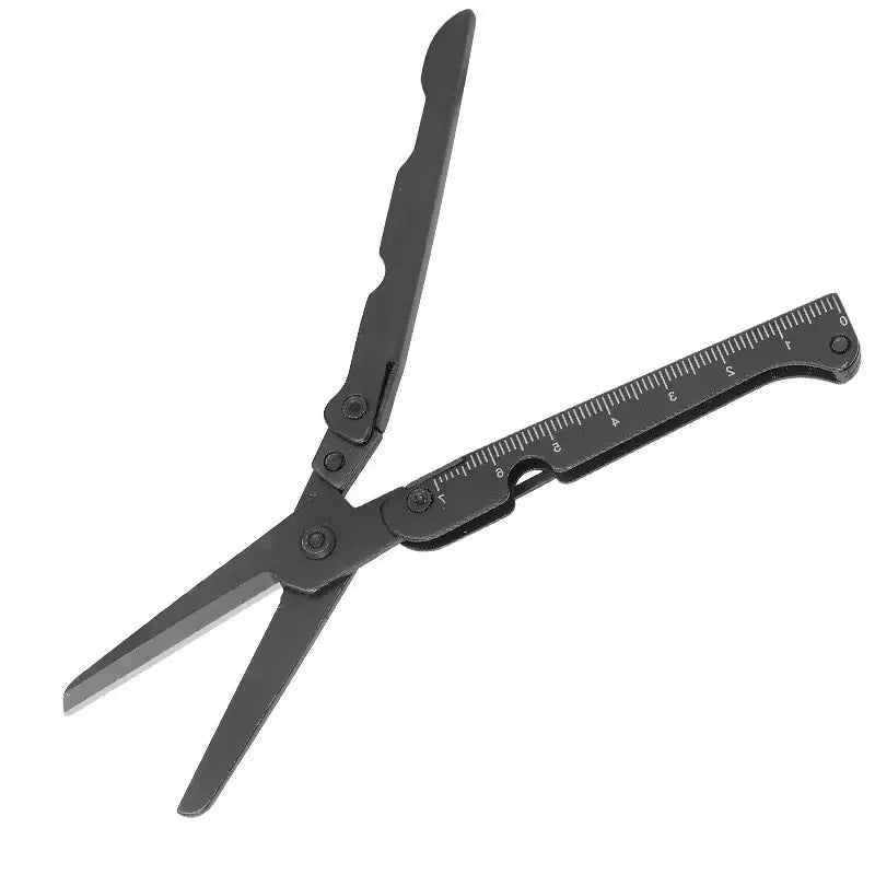 1PC Portable Folding Mini Stainless Steel Scissors Multi Functional Outdoor Emergency Pocket Tool Camping Survival Cutting Tool