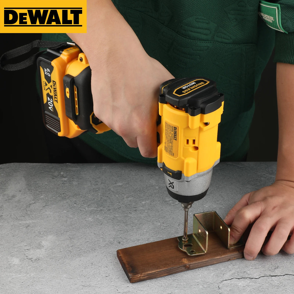 DEWALT DCF922B 20V MAX ATOMIC 1/2" Brushless Impact Wrench 450ft-lbs Breakaway 300ft-lbs Fastening 3-Speed Compact LED