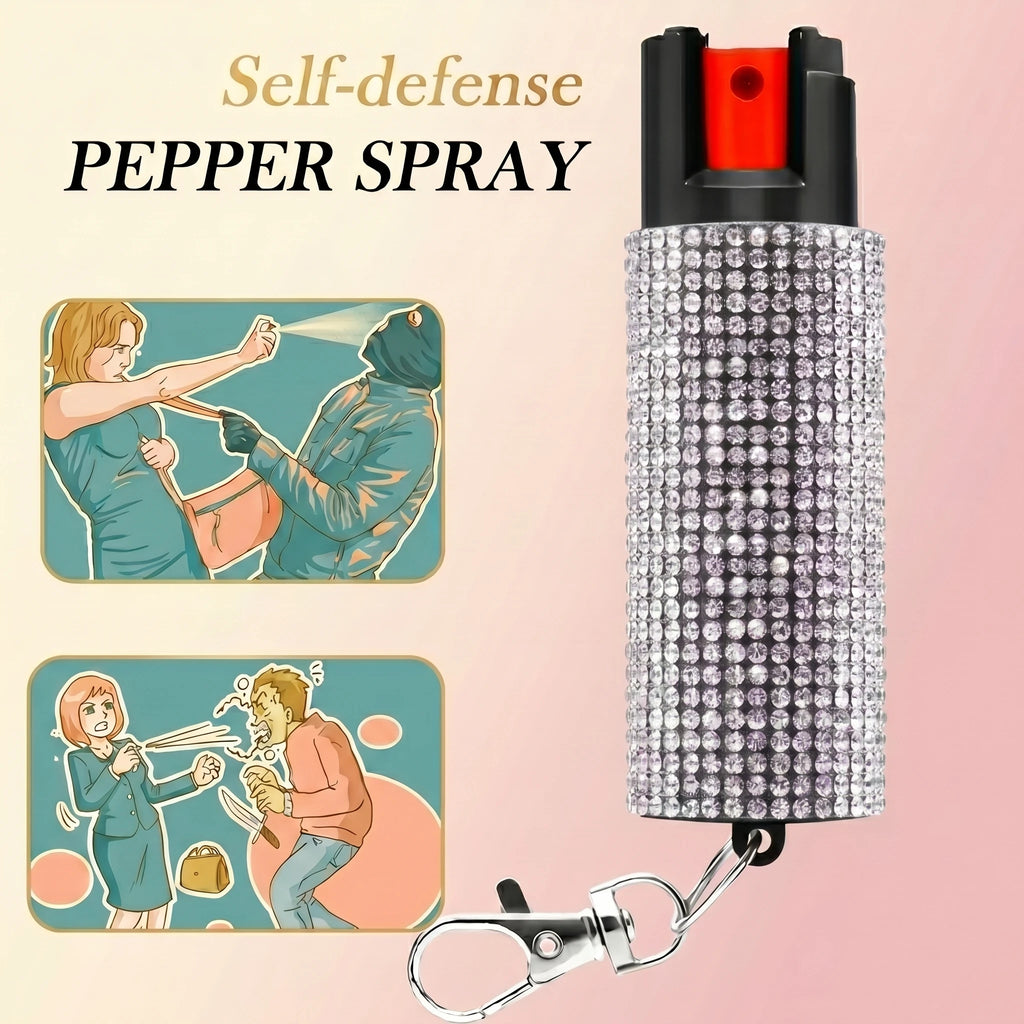 50ml Outdoor Animal Repellent Spray, Safety Lock, Bear and Dog Repellent Pepper Oil, Non-lethal Camping, Outdoor Hiking, Forest Animal Gear, Women's Outdoor Tools