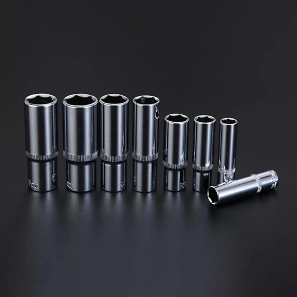 46/53Pcs Socket Wrench Set Auto Repair Mechanics Tools Household Garage Hand Drive Socket Tool Kit