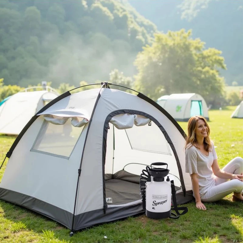 1PCS Outdoor Manual Camping Shower,Portable 3/5/8L Multi-functional Shower Pump