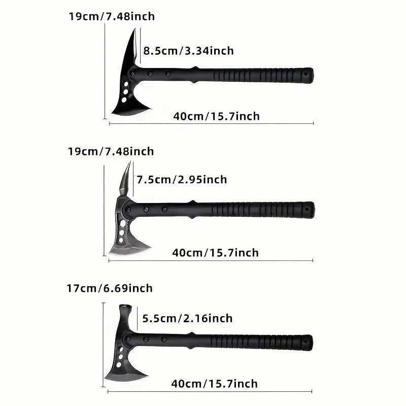 An outdoor tool Demon Axe, Outdoor Axe, Hack Axe, Camping Multipurpose Axe,