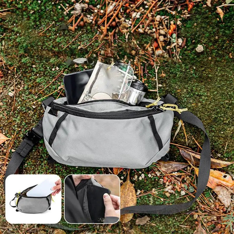 Portable Outdoor Waist Bag Adjustable Hiking Bag With Strap Mountaineering Running Cycling Backpack For Camping - Macgyverzoutpost