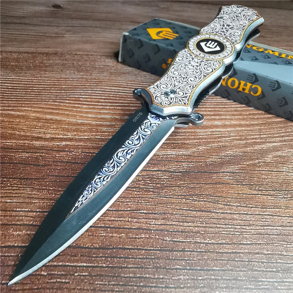 New Style Hot-selling High-quality Switchblade Multifunctional Outdoor Folding Knife Camping Survival Self-defense