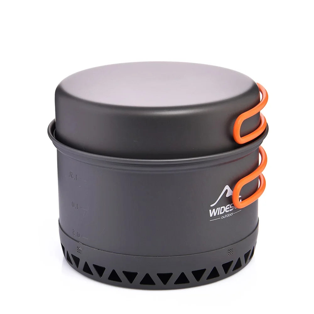 Camping Tableware Outdoor Cookware Set Pots Tourist Kettle Coffee Cup Kitchen Equipment Gear Utensils Hiking Picnic Travel