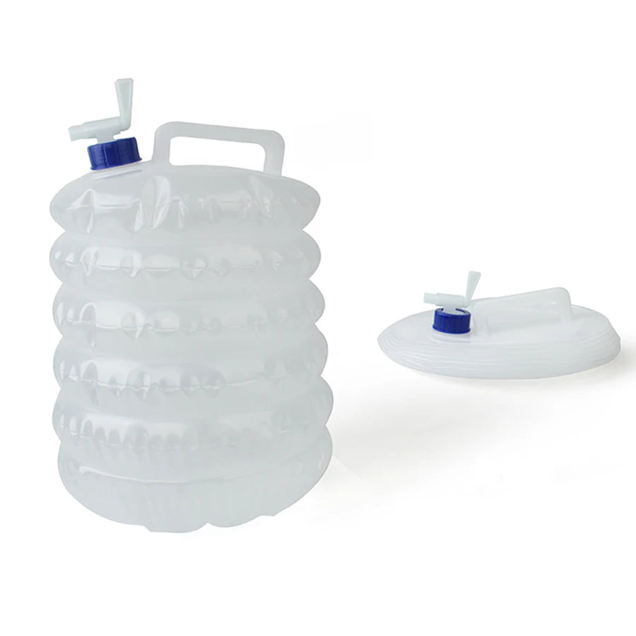 Portable 5/10L /15L Outdoor Foldable Collapsible Drinking Car Water Bag Carrier Container