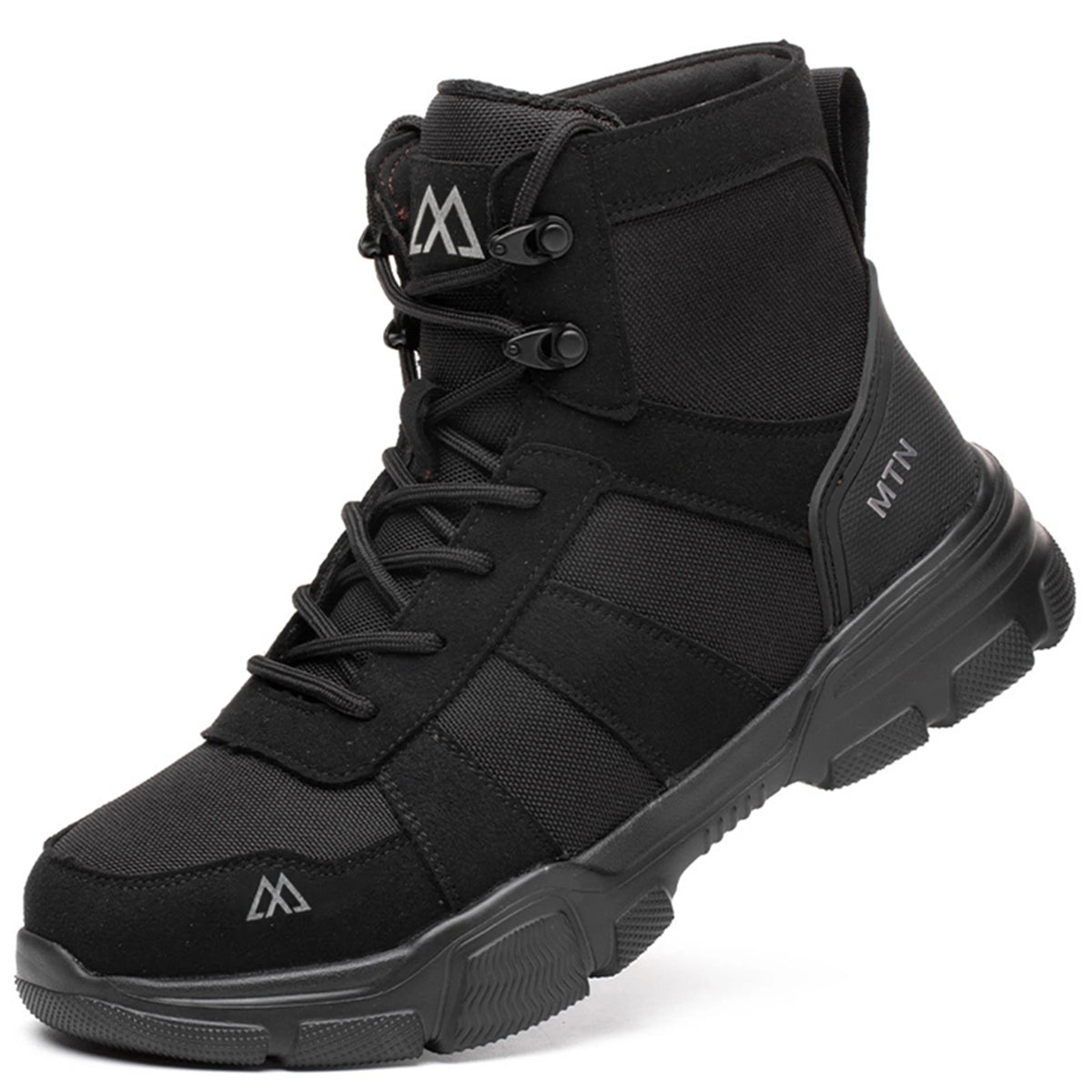 All Seasons Steel Toe Sneakers for Women Men Full Sizes Impact Resistant Steel Toe Cap Work Shoes Lightweight Comfortable Industrial Safety Shoes Wear Resistant Durable Construction Footwear