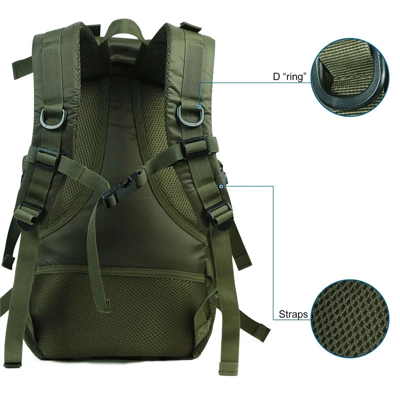 Backpack Travel Hiking Trekking Camping Waterproof Lightweight - Macgyverzoutpost