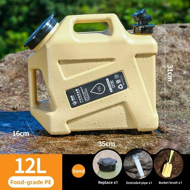 Large-Capacity Food-Grade Water Storage, Outdoor Storage Bucket, Suitable for Camping, Outdoor Gatherings and Travel Use