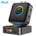 Bluetooth 6.0 Transmitter Receiver FM Modulator Transmitter 3.5MM AUX RCA Stereo Music LED Display Wireless Adapter With Mic