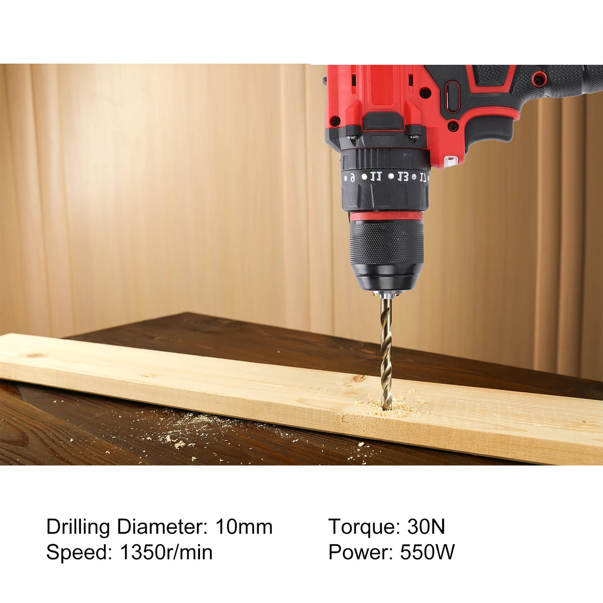 Cordless Drill and  Driver Set 16.8V Brushless Power Tool Kit with 3 Batteries Cordless Drill Kit Brushless Power Tool Kit