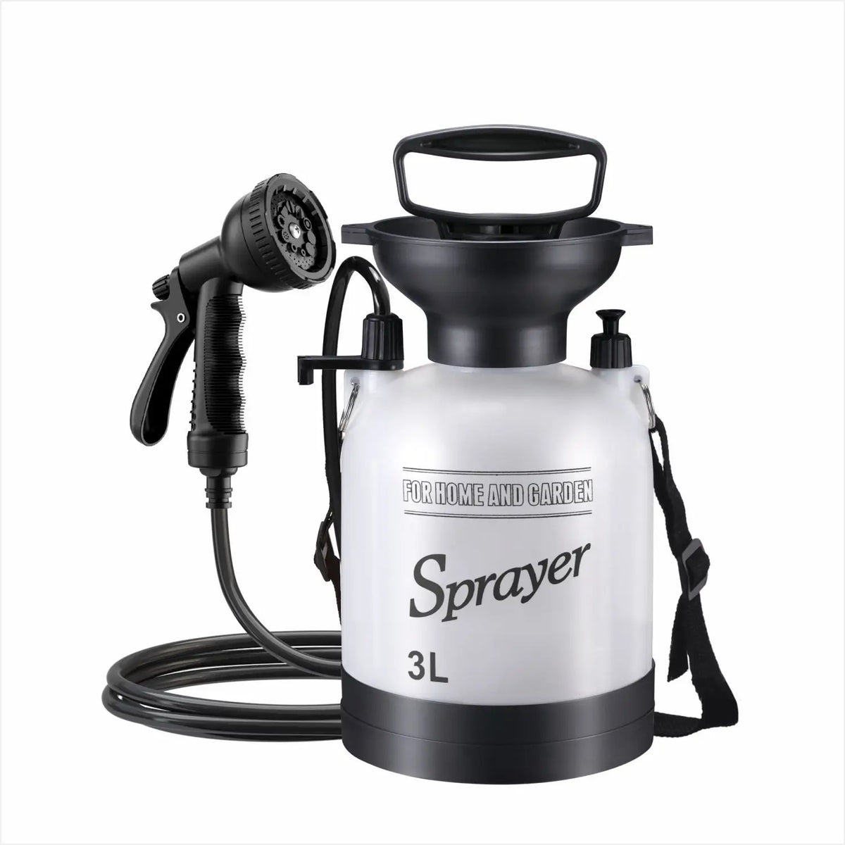 1PCS Outdoor Manual Camping Shower,Portable 3/5/8L Multi-functional Shower Pump