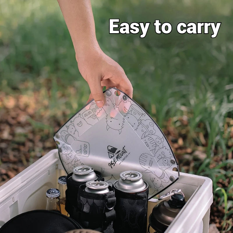 Folding Camping Tableware Outdoor Portable Folding Lightweight Bowl Dinner Plate Water Cup Multi-purpose - Macgyverzoutpost