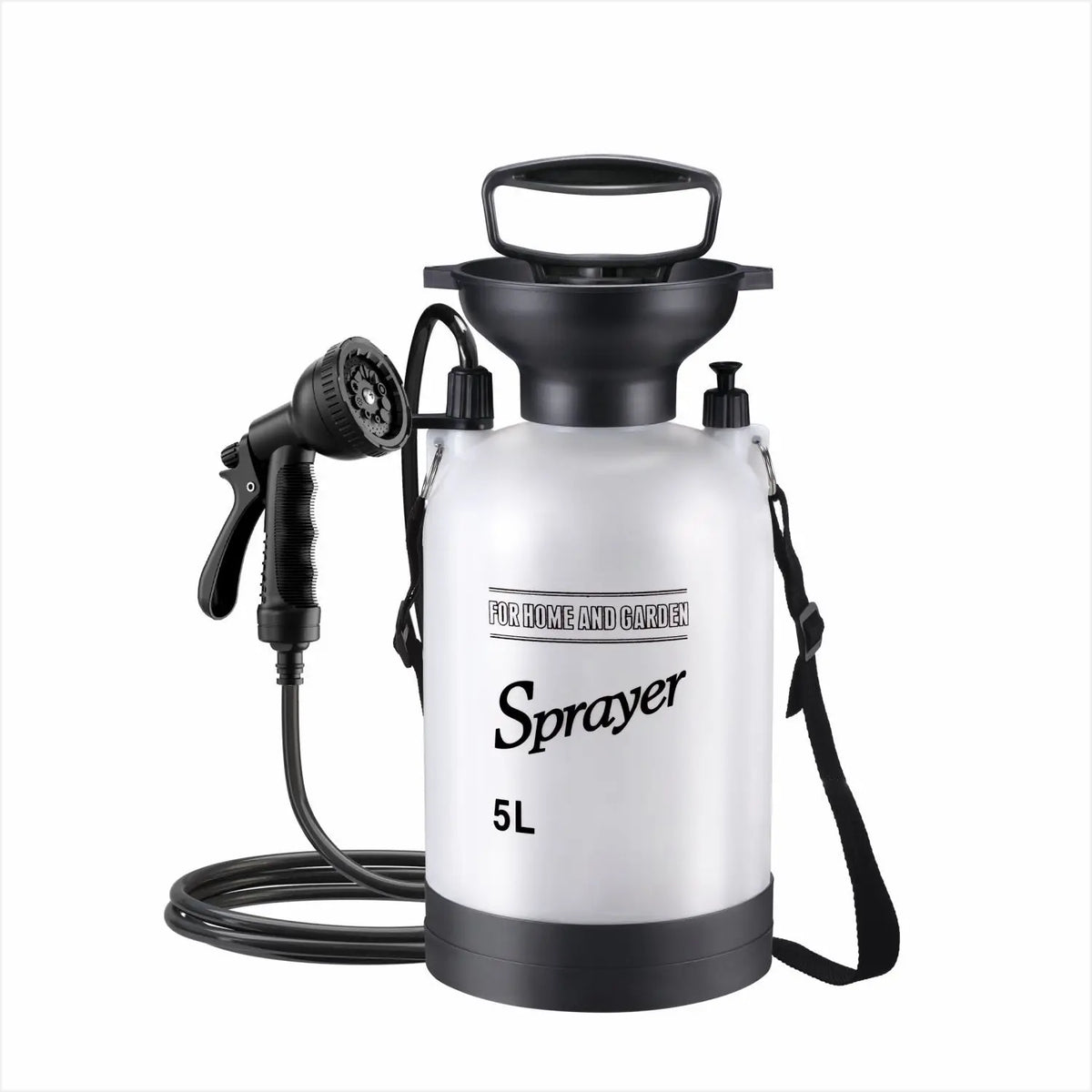 1PCS Outdoor Manual Camping Shower,Portable 3/5/8L Multi-functional Shower Pump