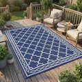 10x20 Outdoor Rug – Waterproof Foldable Reversible Plastic Straw Carpet, Large Area Mat for RV,