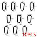 10/20PCS Small Carabiners Carabiner Clips Tactical Carabiners Camping Gadgets XKHWGJ06