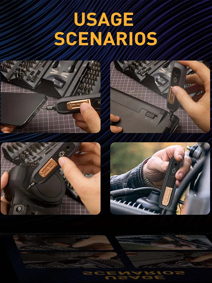 180 in 1 Precision Manual Multifunctional Screwdriver Set Magnetic Phillips Bits Mobile iPhone & PC & Glasses Repair Tool Gift - Macgyverzoutpost