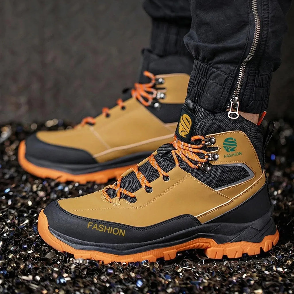 All Season Industrial Safety Shoes for Men Women Steel Toe Sneakers with Impact Resistant Steel Toe Cap Lightweight Comfortable Design for Construction Work Wear Resistant Durable for Daily Labor Full Sizes
