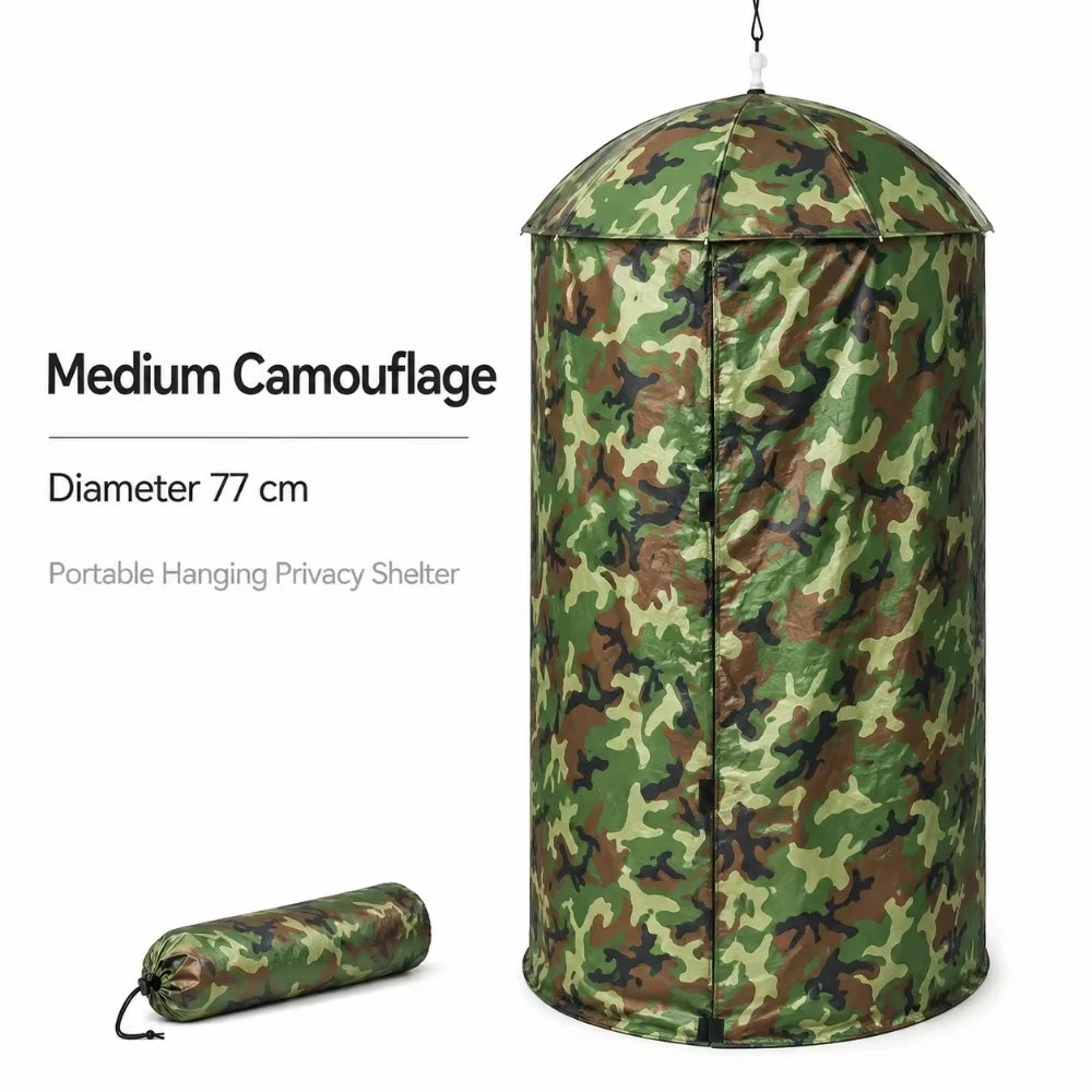Outdoor Portable Hanging Privacy Shelter Pop-Up Changing Shower Tent Camping Car