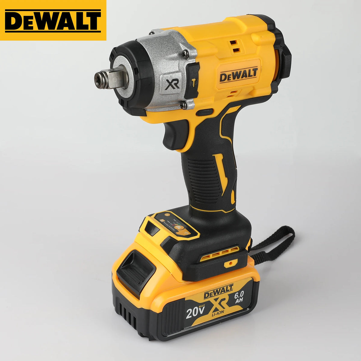 DEWALT DCF922B 20V MAX ATOMIC 1/2" Brushless Impact Wrench 450ft-lbs Breakaway 300ft-lbs Fastening 3-Speed Compact LED