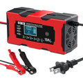 Battery Charger Intelligent Smart Battery Charging 12V 10A Fast Power Charging Pulse Repair Tools Digital Display For SUV Motorcycle Truck RV Universal - Macgyverzoutpost
