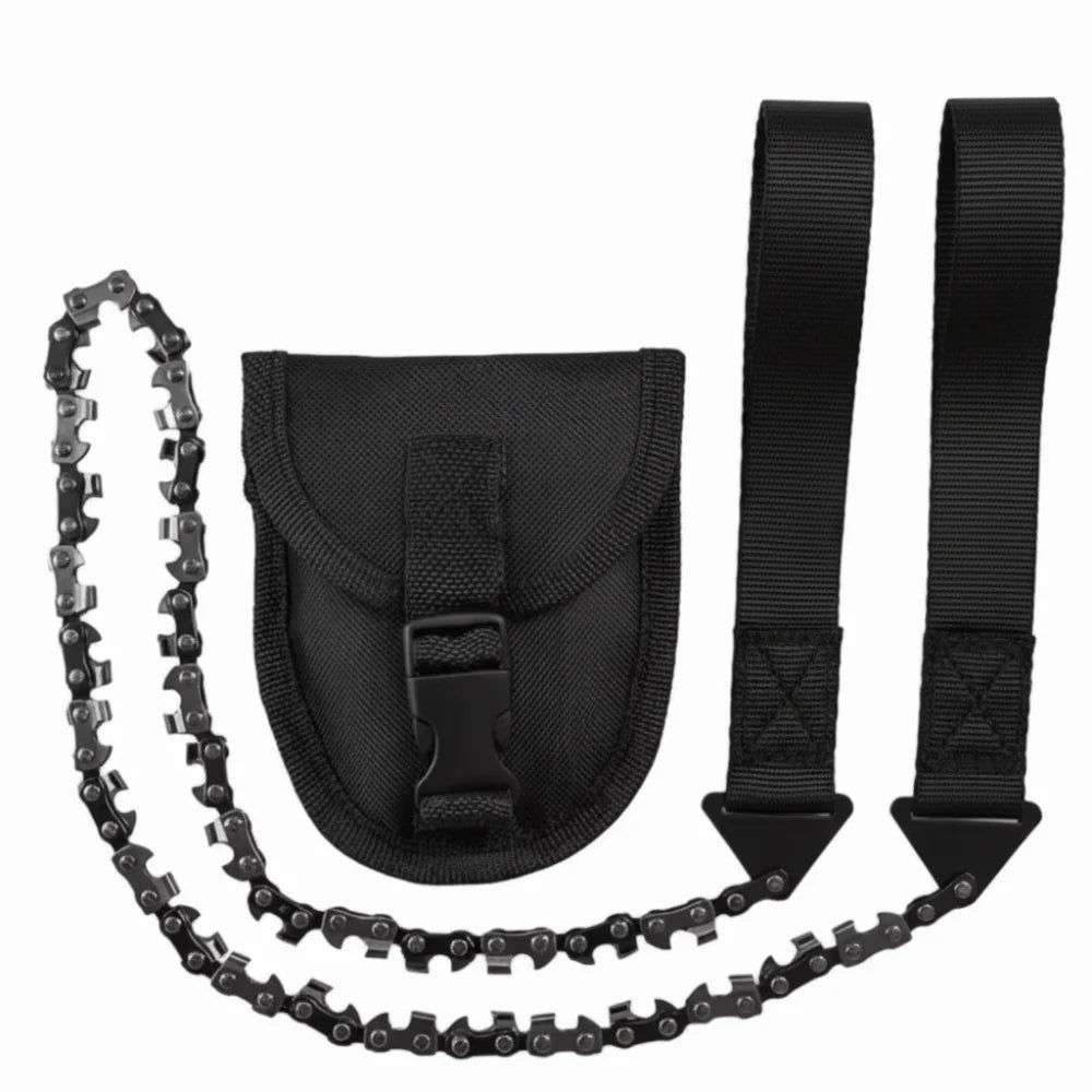 High Quality Portable Wire Saw Multi Function 11/33 Teeth Hand Drawn Saw with Pouch Durable Pocket Manual Saw Field Work