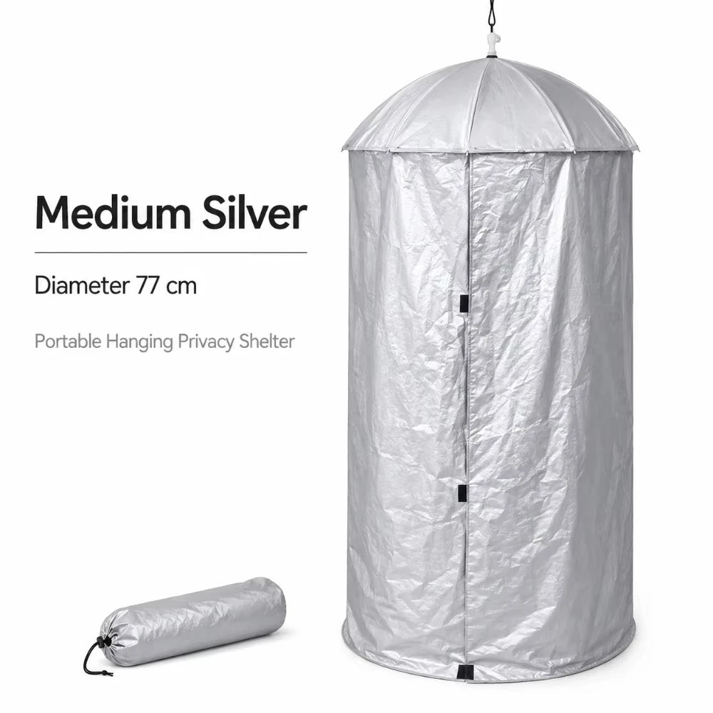 Outdoor Portable Hanging Privacy Shelter Pop-Up Changing Shower Tent Camping Car