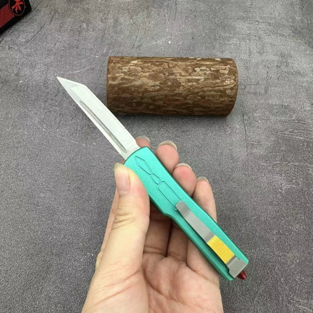 Multifunctional Drop Point Black Collectible Modern Folding Knives Outdoor Hunting Allows Easy Carrying Combat Tools Men's Gift