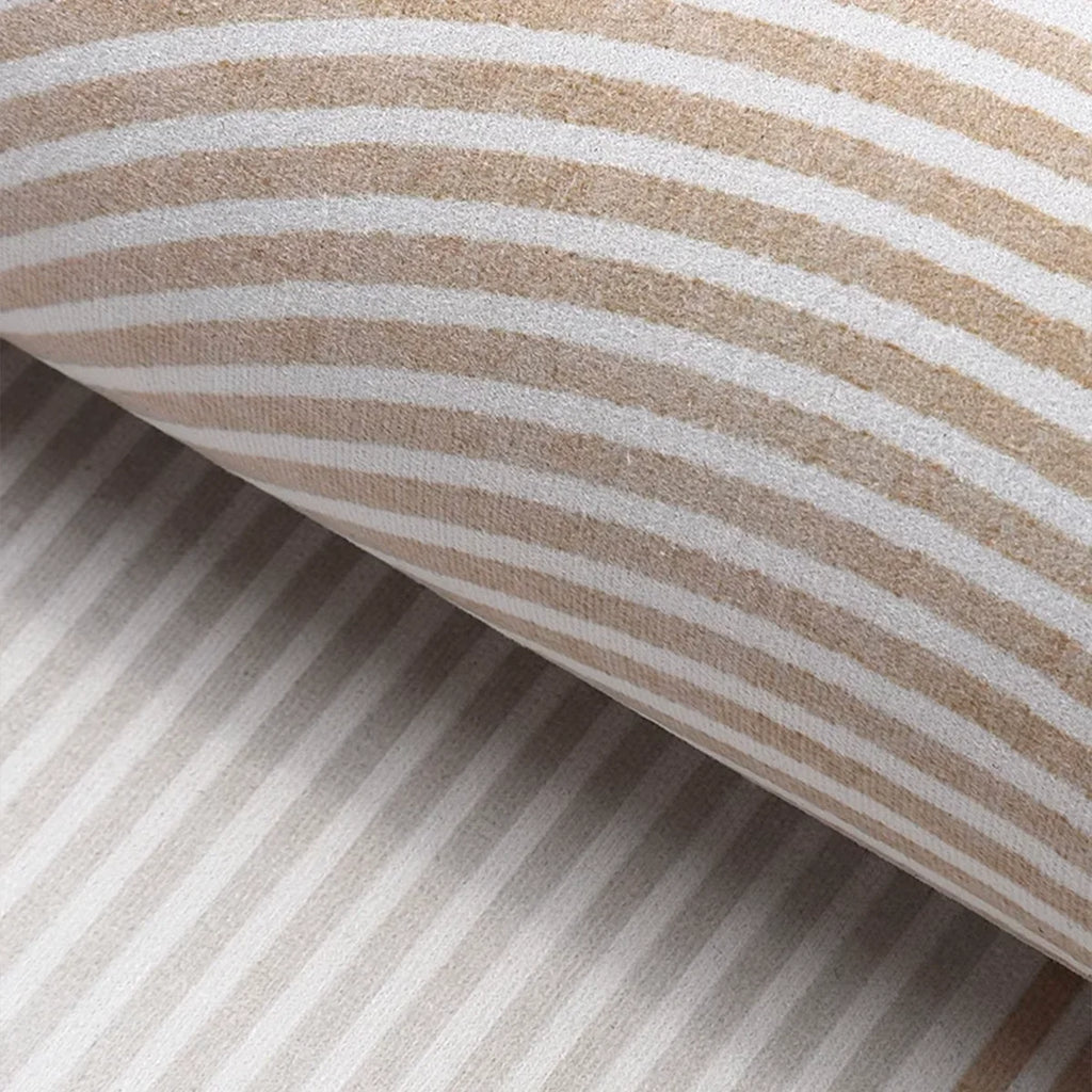 Large Square Outdoor Carpet with Detailed Pattern, Soft Absorbent Surface and Non-Slip Rubber Backing, Easy Fold