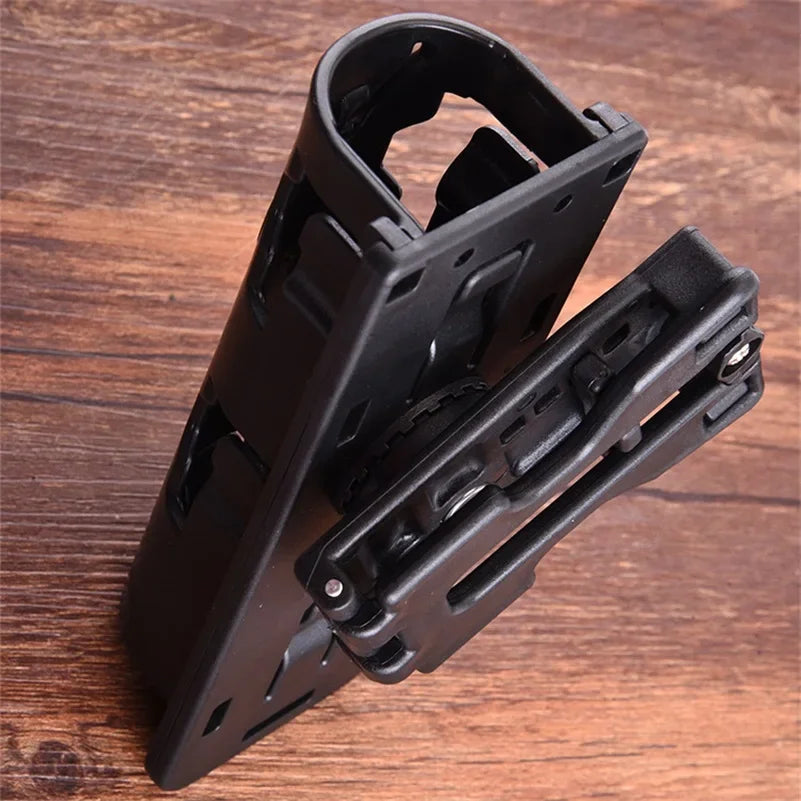 360 Degree Rotation Retractable Baton Case Holster Universal  Extensible Baton Holder Self Defense EDC Outdoor Survial Tool