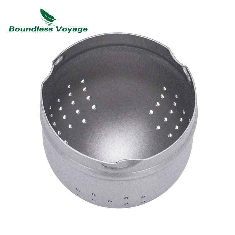 Boundless Voyage Titanium Tea Strainer Infusers Tea Ball with Extended Chain & Hook for Loose Tea, Herbs Ti/3207A - Macgyverzoutpost