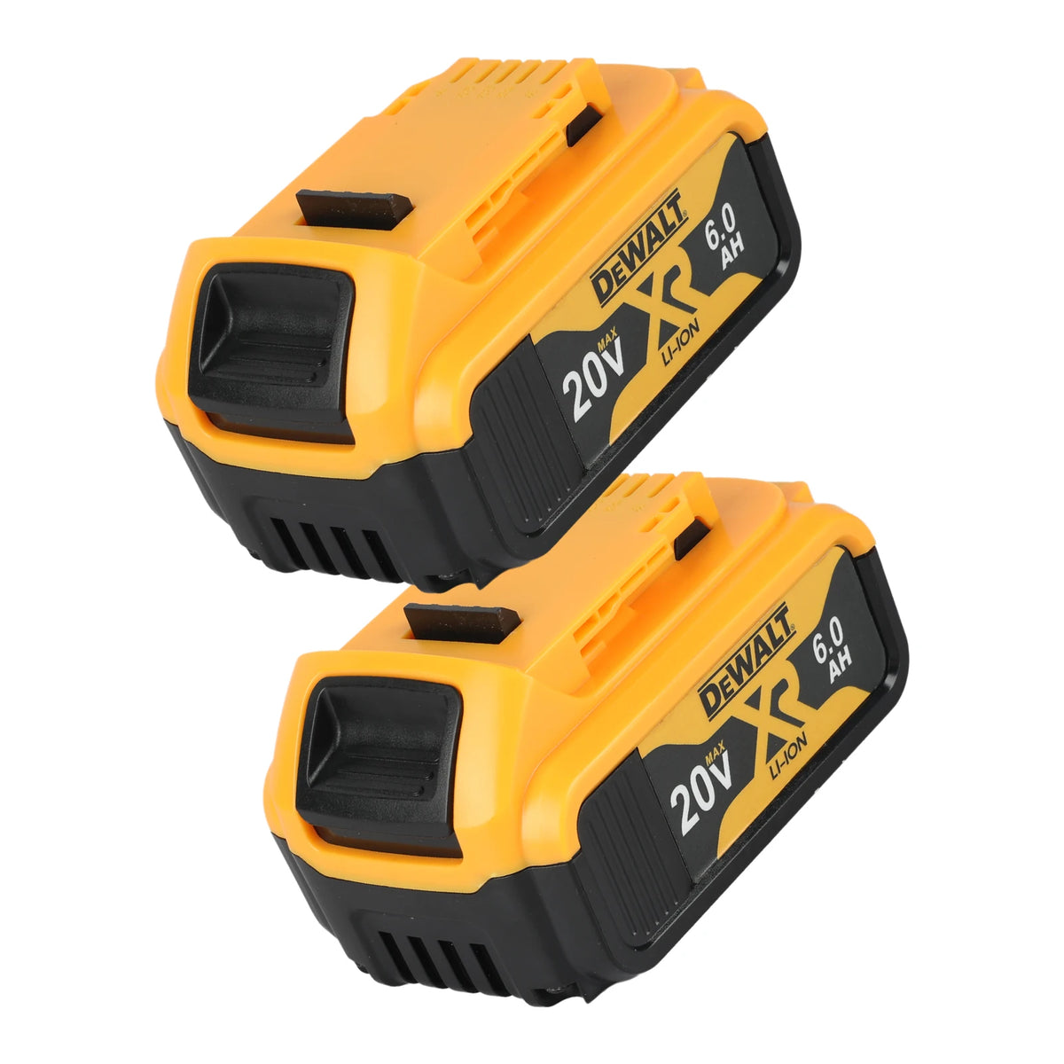 DEWALT DCB206 20V 6.0Ah Lithium Battery, XR High Capacity Cordless Power Tool Battery with LED Fuel Gauge