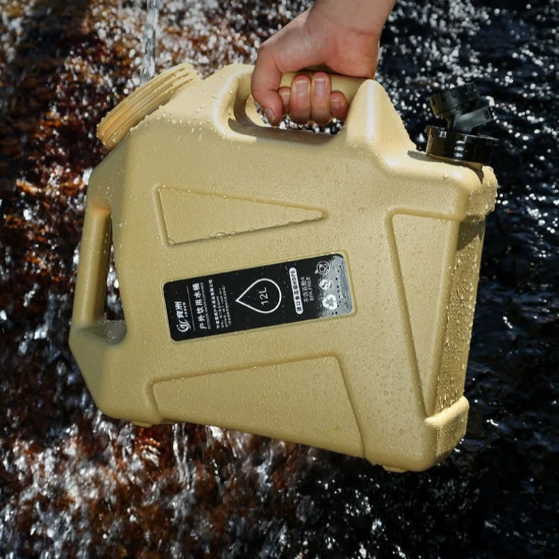 Large-Capacity Food-Grade Water Storage, Outdoor Storage Bucket, Suitable for Camping, Outdoor Gatherings and Travel Use