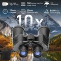 20X50 HD Binoculars BAK4 Prism FMC Green Film Low Light Night Vision Waterproof Portable Telescope with Tripod Interface for Bird Watching Hunting Stargazing Travel - Macgyverzoutpost