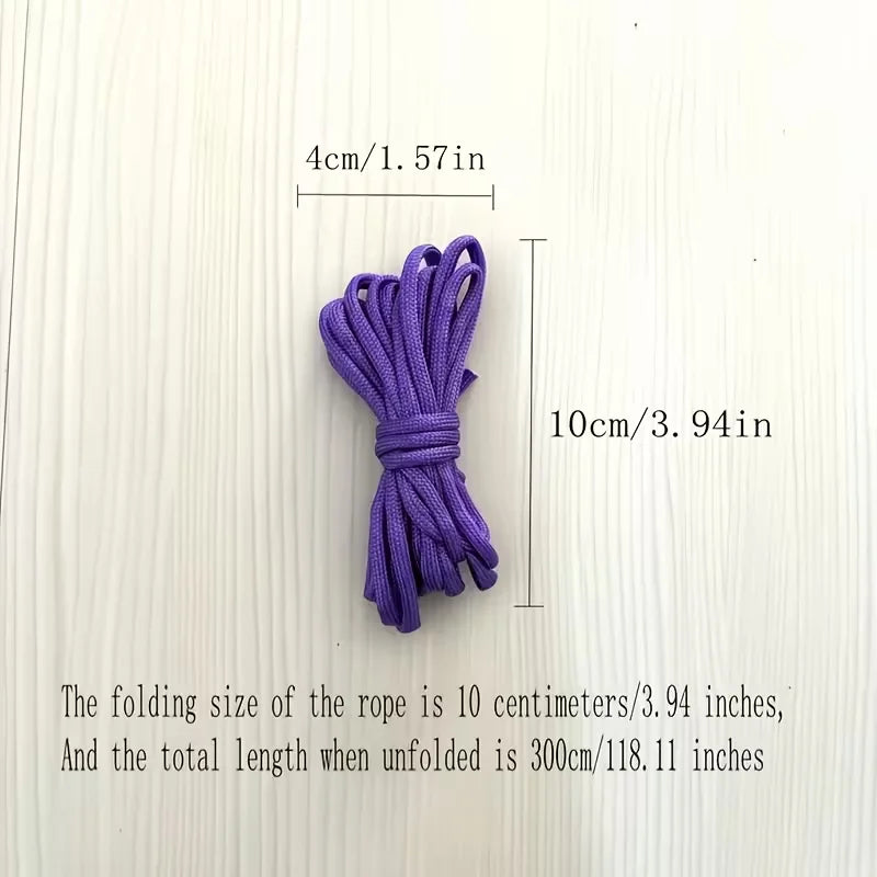 136-Piece Set Multicolor Paracord Rope Kit for Outdoor Sports 7-Strand Design Camping And Hiking Gear, Strength 5 Pounds Polyester Blend Material